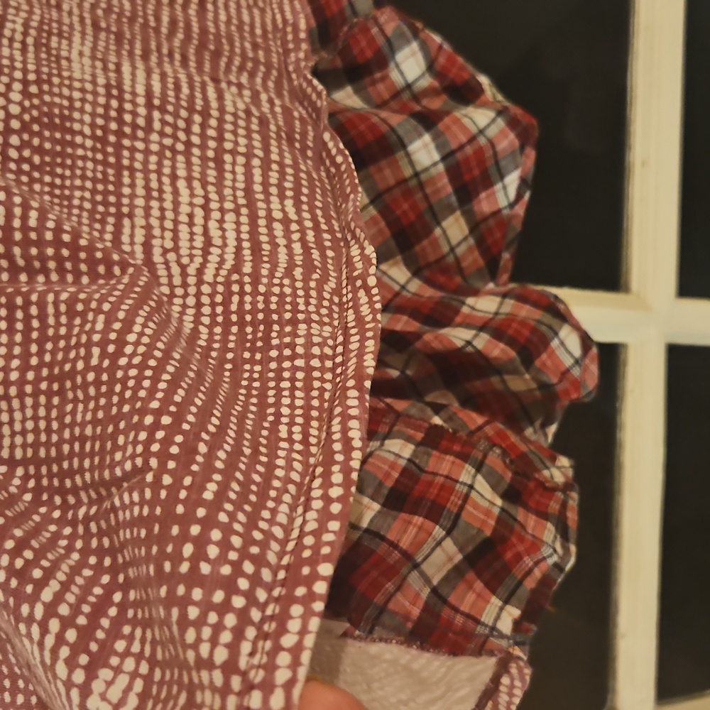 One September/ Anthro Top. Mixed Fabric - Picture 6 of 6